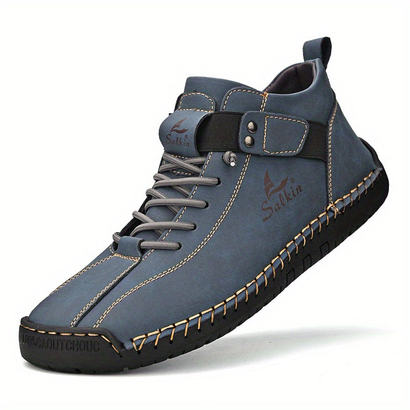 Amélia- Bottines en cuir confortables et antidérapantes pour femmes