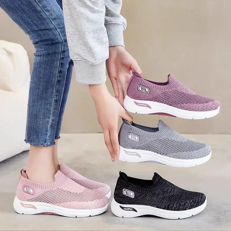 Océane- Chaussures de marche respirantes et Décontractées pour Femmes