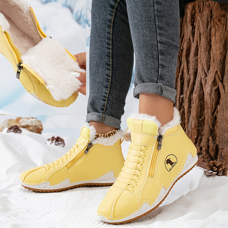 ALPACA- Bottines chaudes et antidérapantes pour femmes