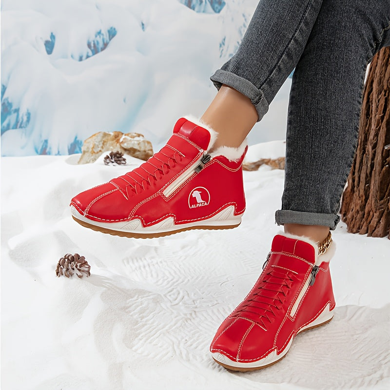 ALPACA- Bottines chaudes et antidérapantes pour femmes