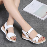 Diana- Sandales en cuir confortables et antidérapantes pour femmes