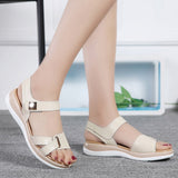 Diana- Sandales en cuir confortables et antidérapantes pour femmes