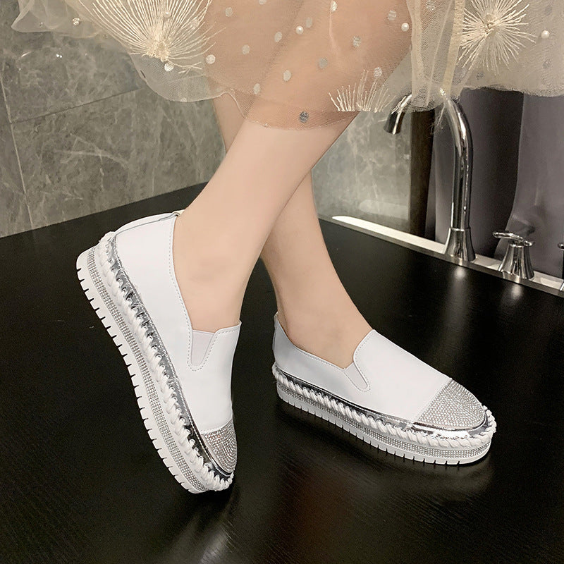 Paloma- Chaussures confortables avec Strass Bling pour Femme